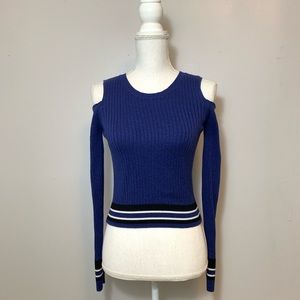 Topshop Shoulder Cut Out Sweater